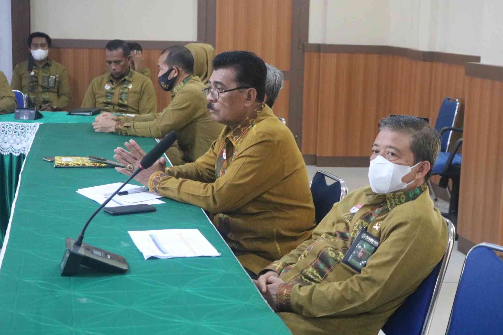 Rapat Monitoring Dan Evaluasi Pembangunan Zona Integritas Pta Kendari