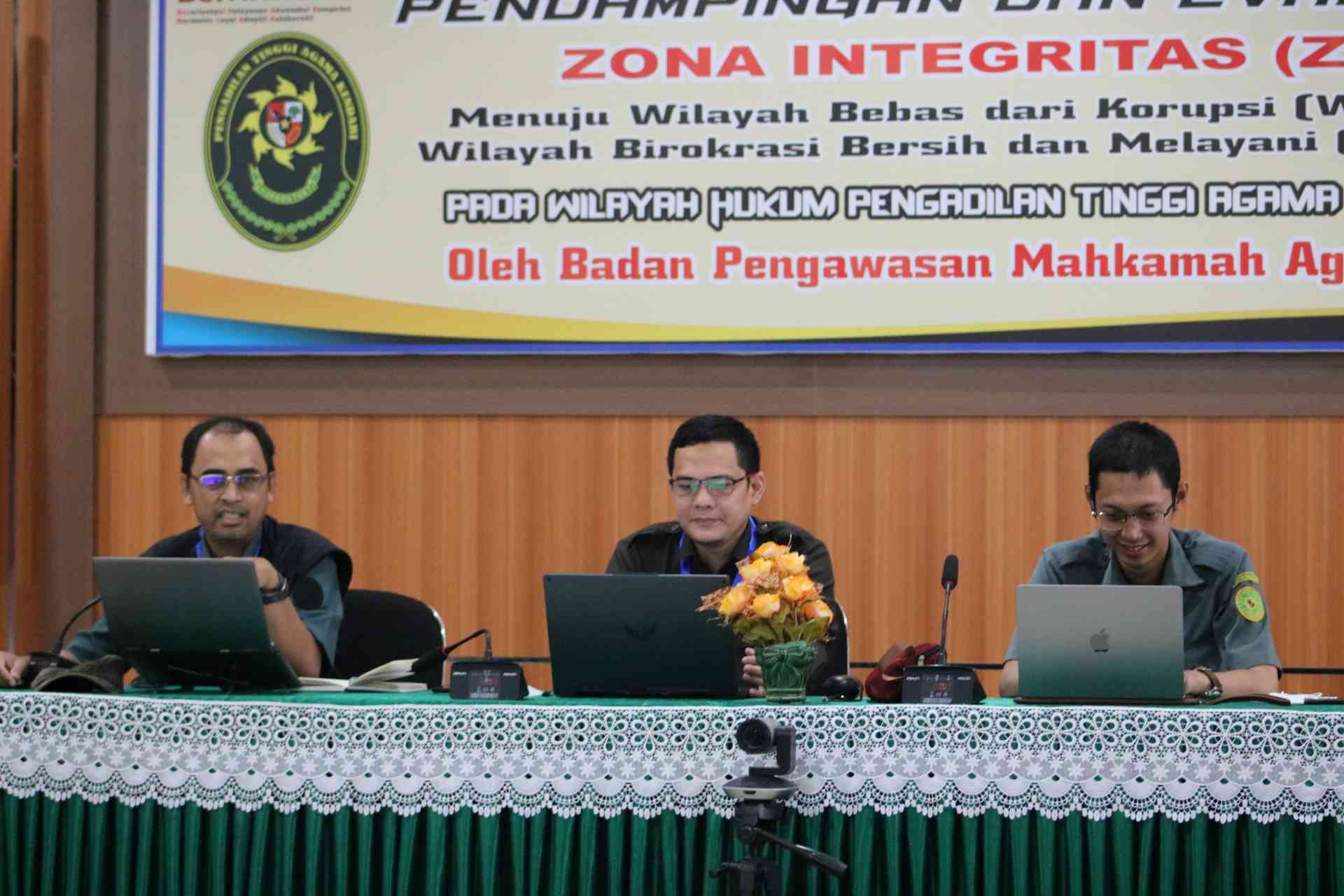 PENDAMPINGAN DAN EVALUASI PEMBANGUNAN ZONA INTEGRITAS (ZI) OLEH BAWAS ...