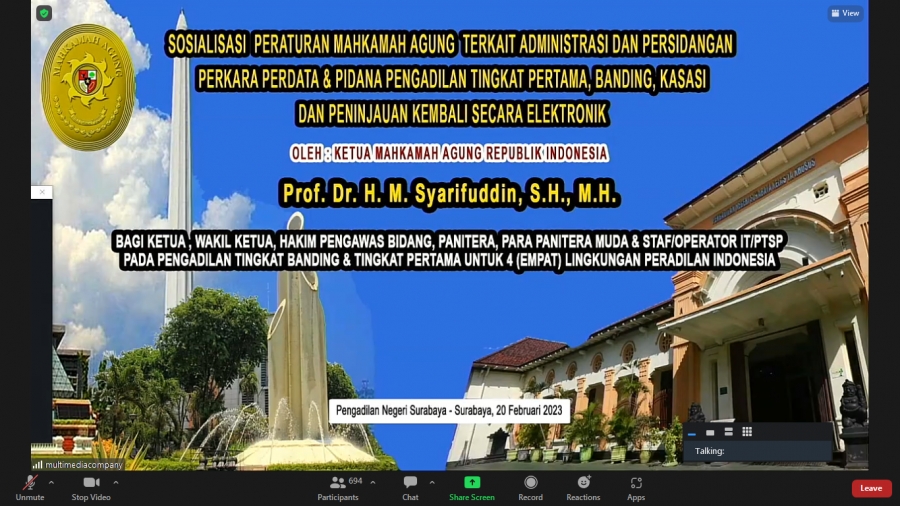 SOSIALSISASI PERMA ADMINISTRASI DAN PERSIDANGAN PERKARA PERDATA DAN ...